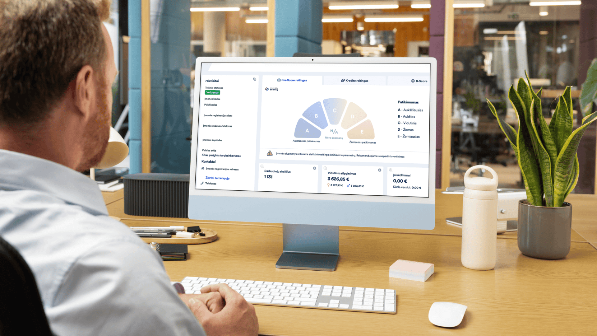 HELPING BUSINESSES SPOT RISK BEFORE IT BECOMES A PROBLEM