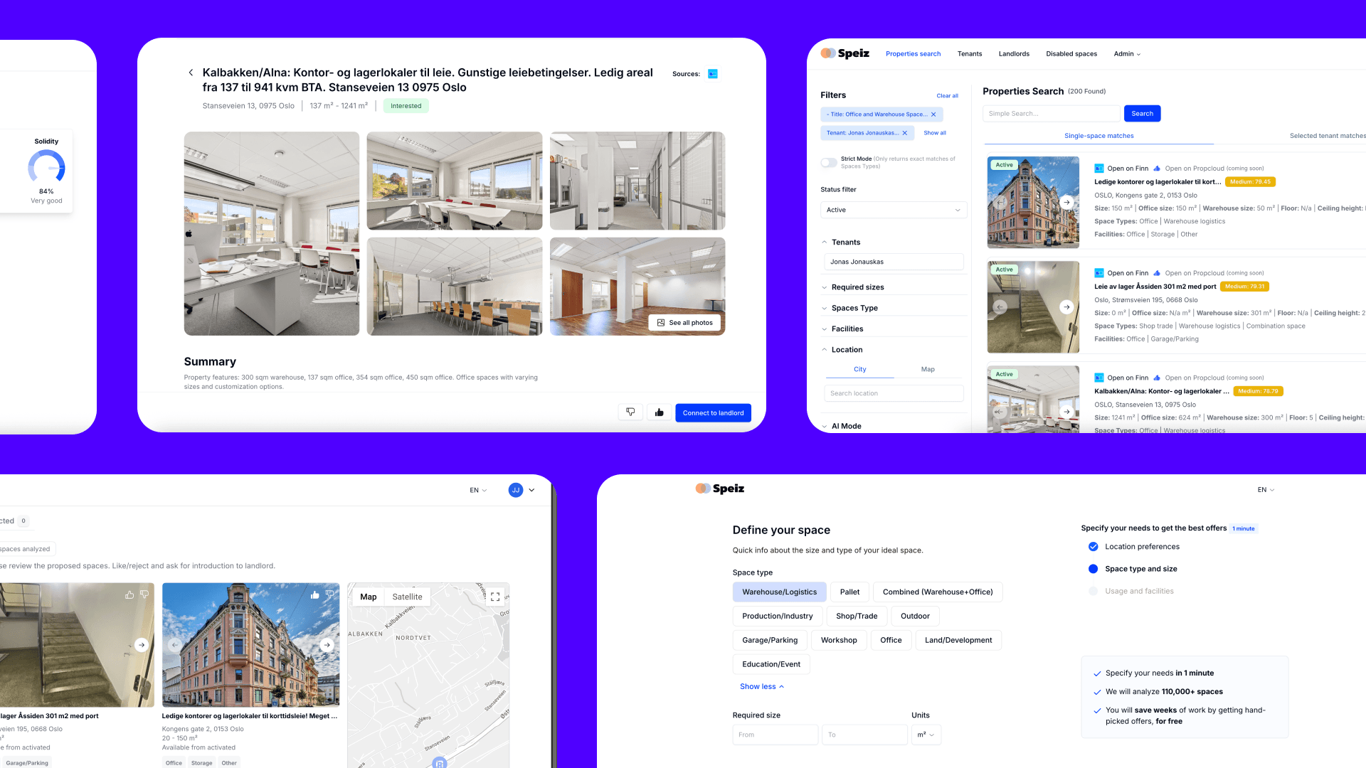 AI Powered real estate matching problem