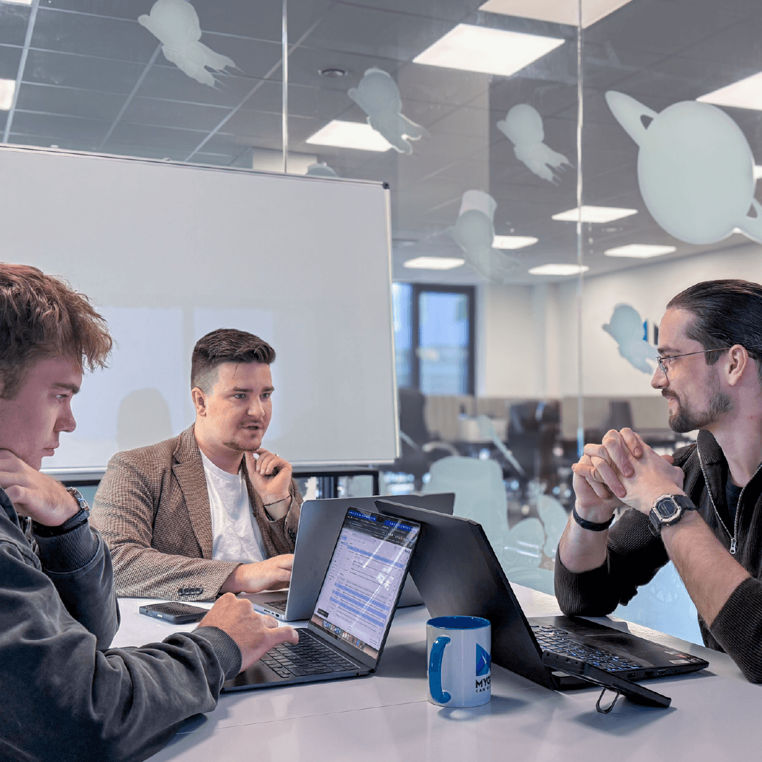 mygom ceo pm and cto working